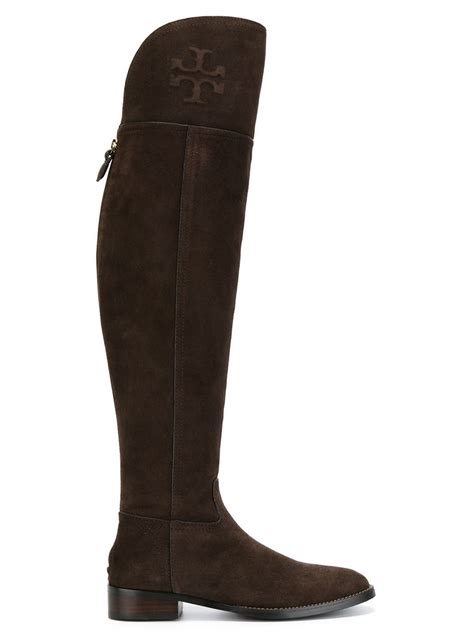 tory burch thigh high boots